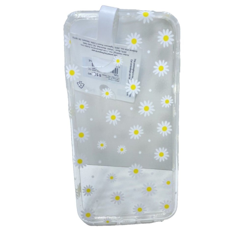 iPhone 11 Max Sunflower Print Clear Case Brand New